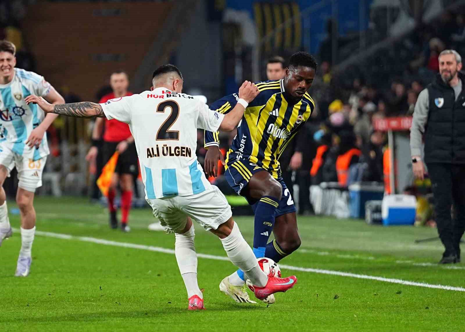 Ziraat Türkiye Kupası: Fenerbahçe: 0 - Erzurumspor FK: 1 (İlk yarı)
