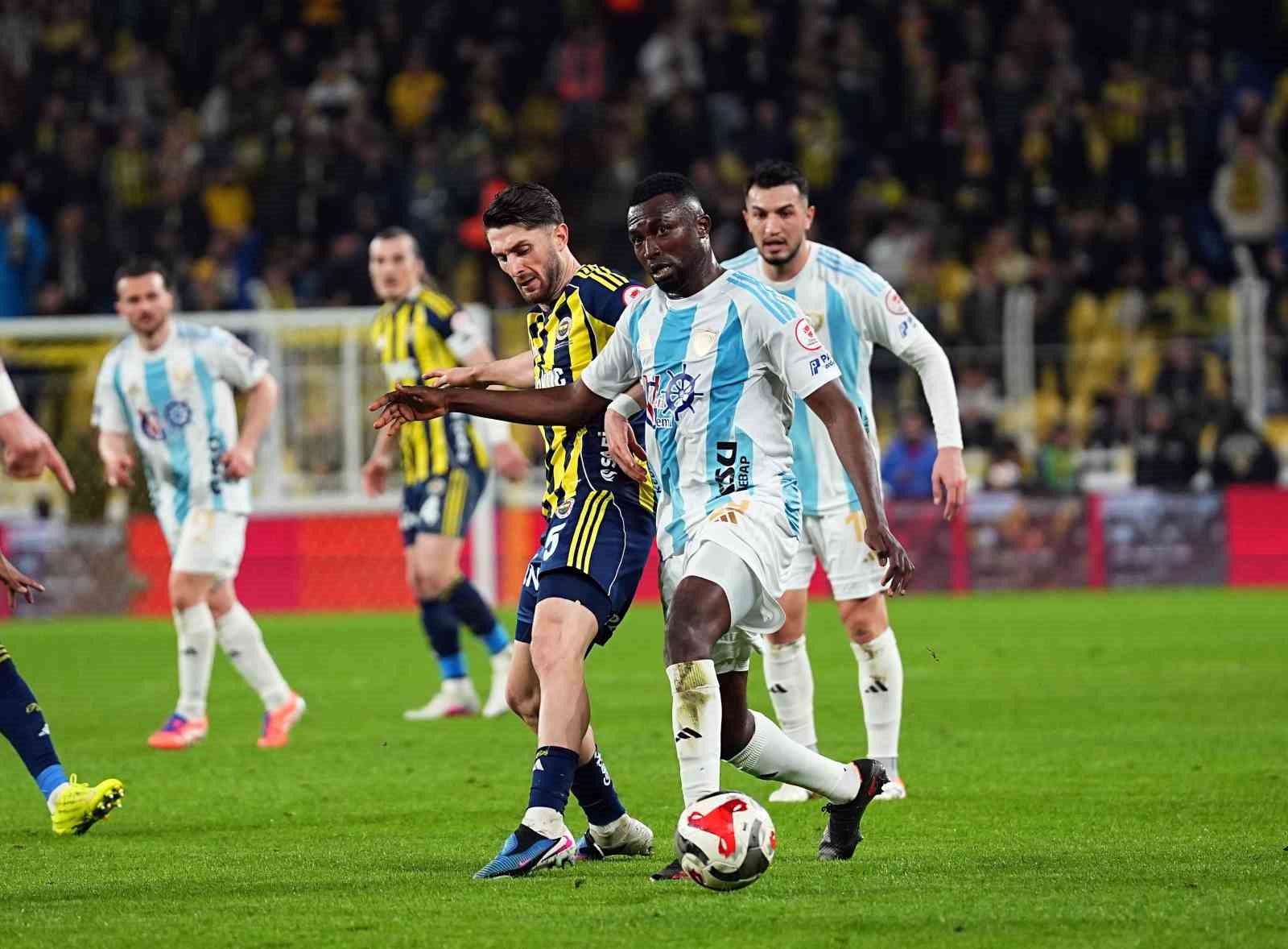 Ziraat Türkiye Kupası: Fenerbahçe: 0 - Erzurumspor FK: 1 (İlk yarı)
