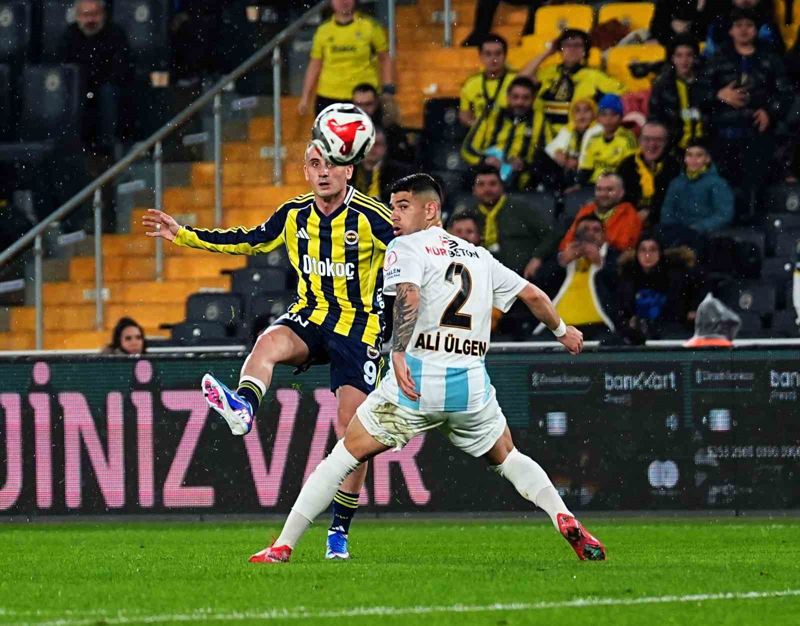 Ziraat Türkiye Kupası: Fenerbahçe: 3 - Erzurumspor FK: 1 (Maç sonucu)

