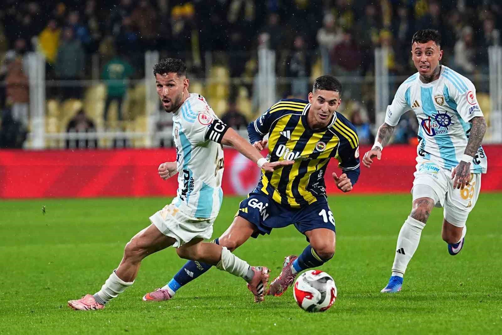 Ziraat Türkiye Kupası: Fenerbahçe: 3 - Erzurumspor FK: 1 (Maç sonucu)
