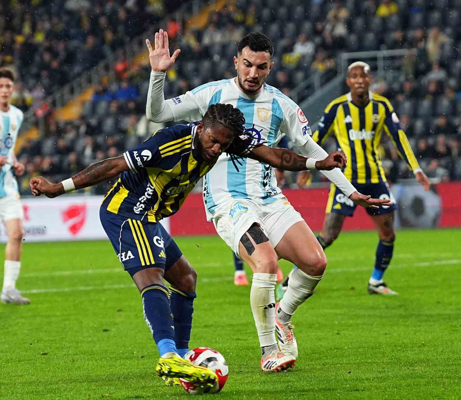 Ziraat Türkiye Kupası: Fenerbahçe: 3 - Erzurumspor FK: 1 (Maç sonucu)
