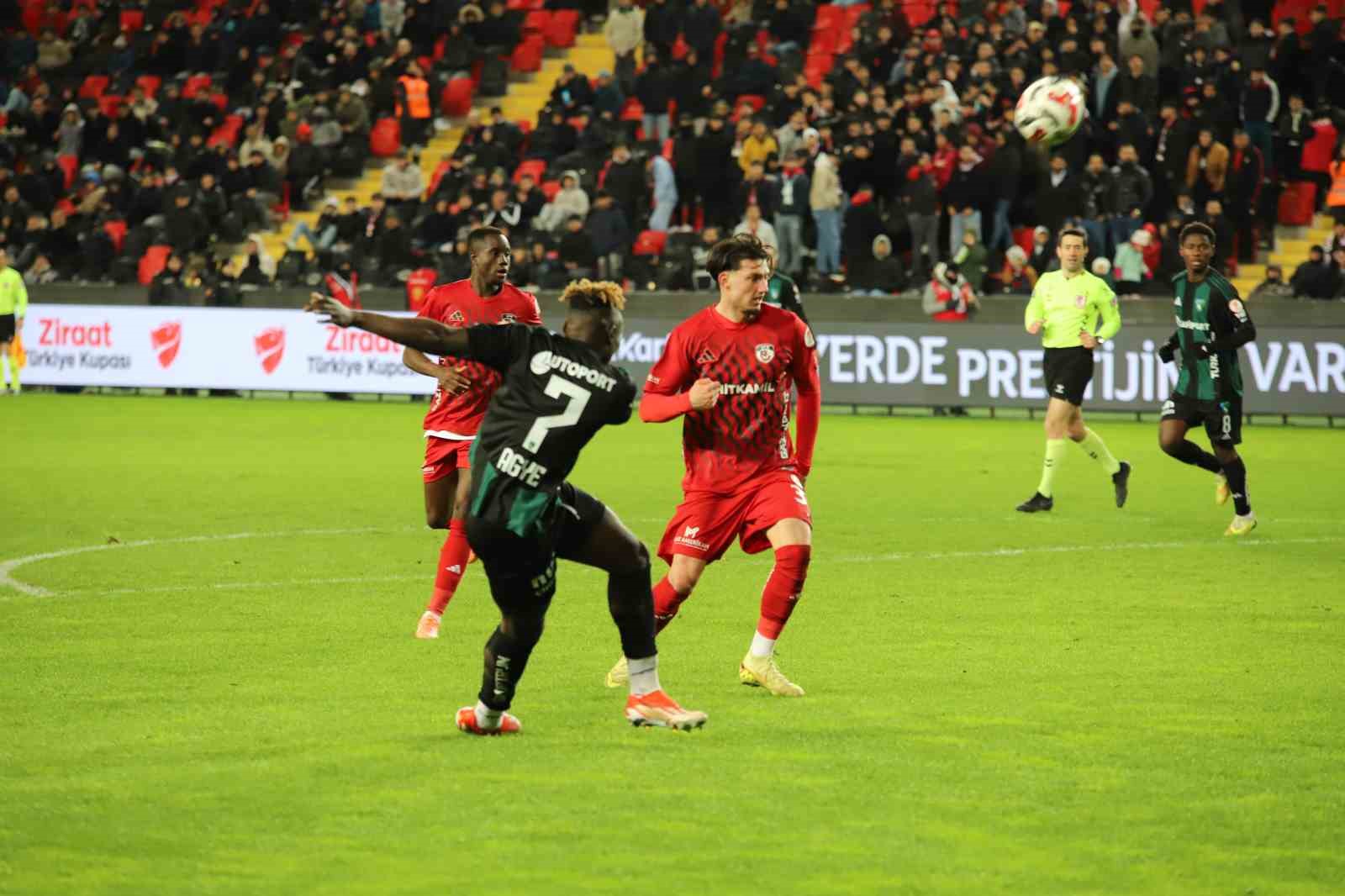 Ziraat Türkiye Kupası: Gaziantep FK: 1 - Kocaelispor: 0 (Maç sonucu)
