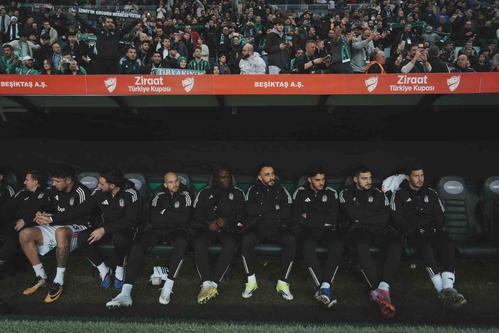 Ziraat Türkiye Kupası: Kocaelispor: 1 - Beşiktaş: 0 (Maç devam ediyor)
