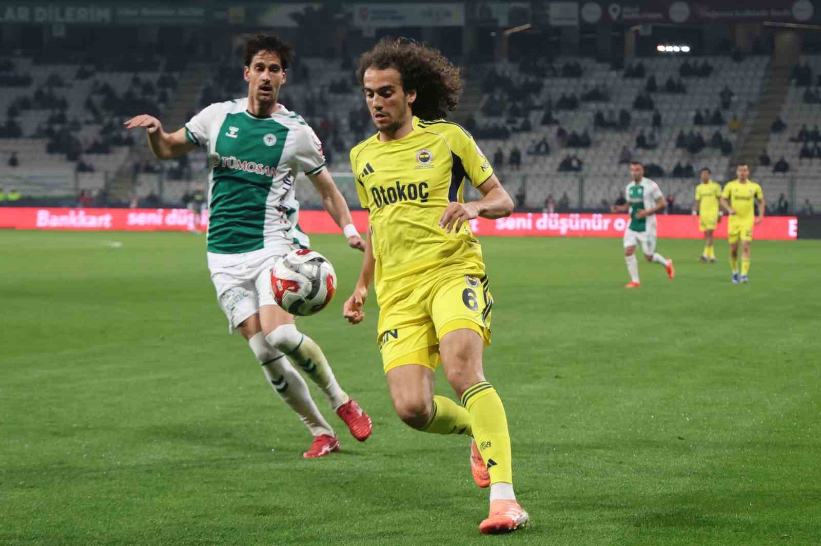 Ziraat Türkiye Kupası: Konyaspor: 0 - Fenerbahçe: 0 (İlk yarı)
