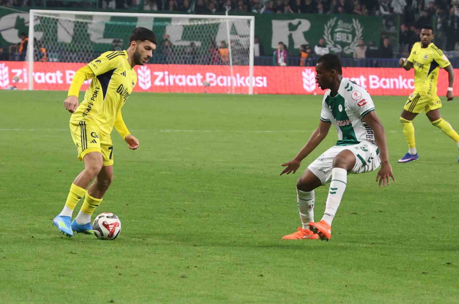 Ziraat Türkiye Kupası: Konyaspor: 1 - Fenerbahçe: 0 (Maç sonucu)
