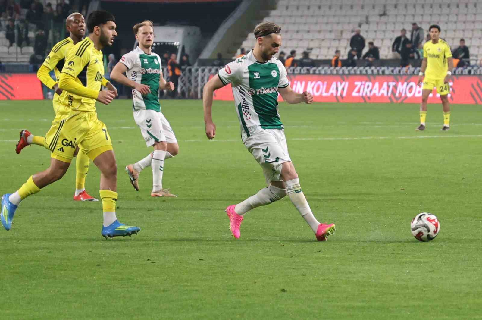 Ziraat Türkiye Kupası: Konyaspor: 1 - Fenerbahçe: 0 (Maç sonucu)

