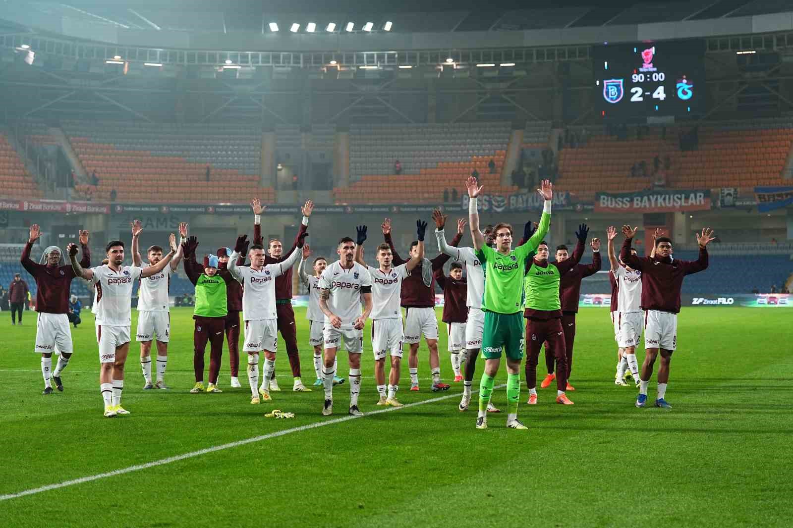 Ziraat Türkiye Kupası: RAMS Başakşehir: 2 - Trabzonspor: 4 (Maç sonucu)
Ziraat Türkiye Kupası: RAMS Başakşehir: 2 - Trabzonspor: 4 (Maç sonucu)