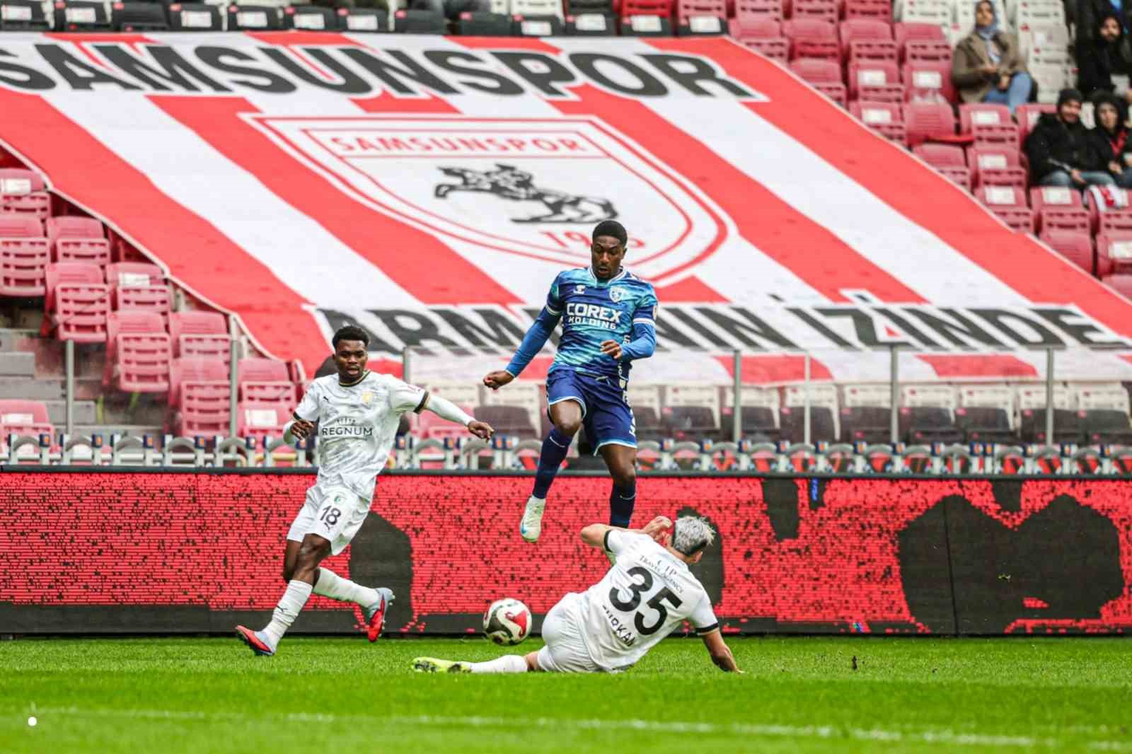 Ziraat Türkiye Kupası: Samsunspor: 0 - Bodrum FK: 0 (İlk yarı)
