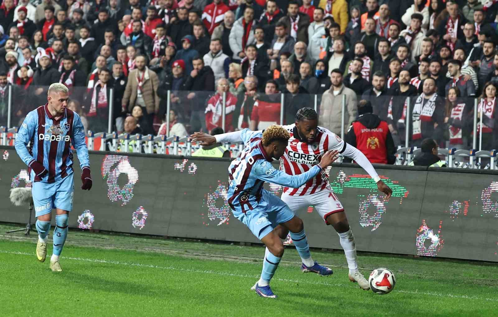 Ziraat Türkiye Kupası: Samsunspor: 0 - Trabzonspor: 0 (Maç sonucu)
