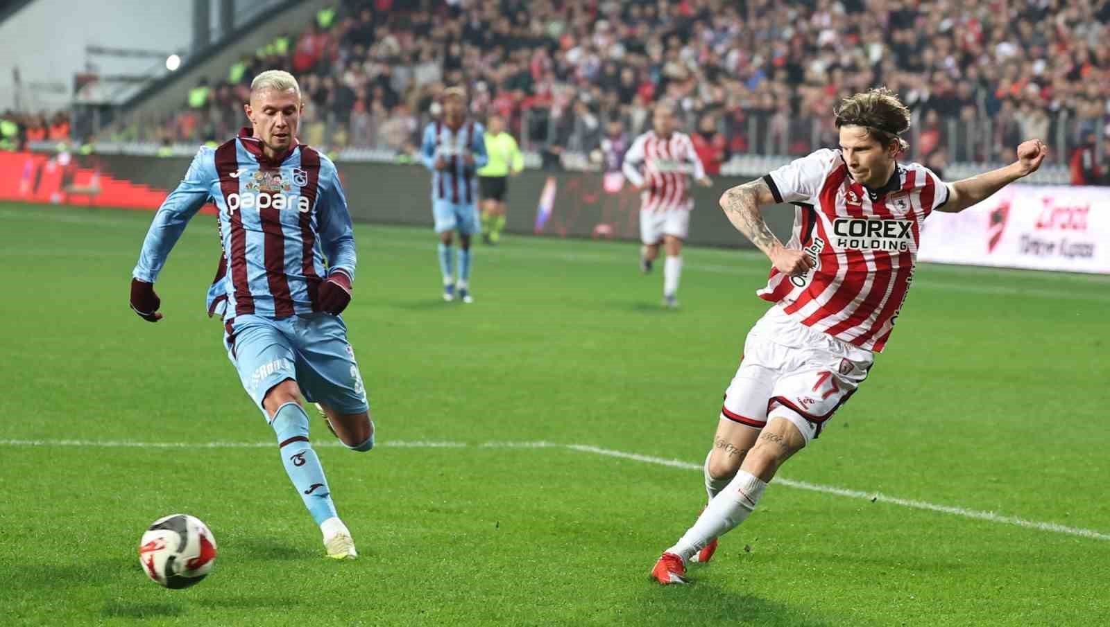 Ziraat Türkiye Kupası: Samsunspor: 0 - Trabzonspor: 0 (Maç sonucu)

