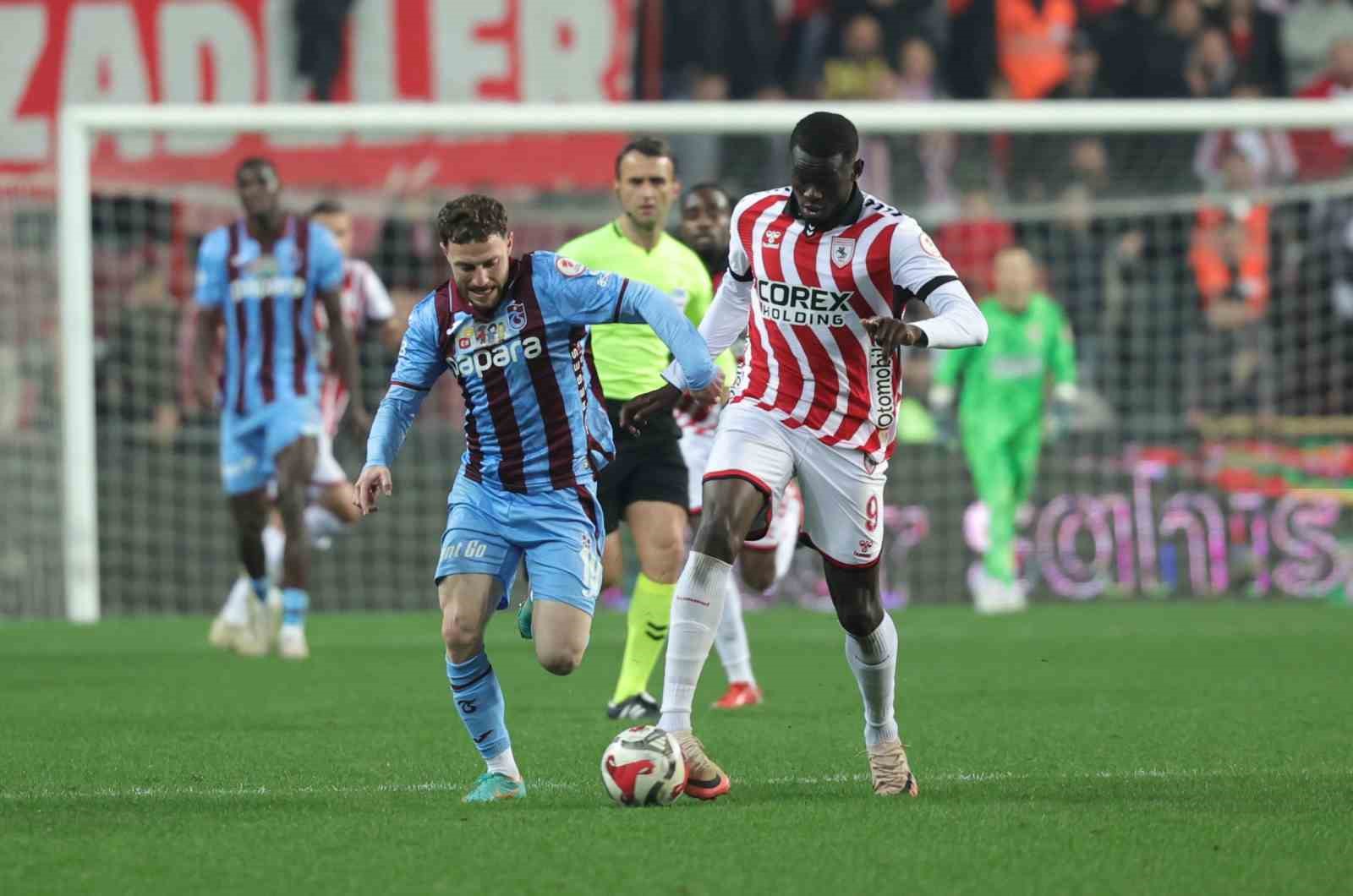 Ziraat Türkiye Kupası: Samsunspor: 0 - Trabzonspor: 0 (Maç sonucu)
