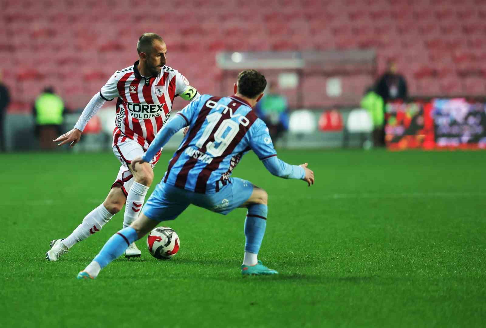 Ziraat Türkiye Kupası: Samsunspor: 0 - Trabzonspor: 0 (Maç sonucu)
