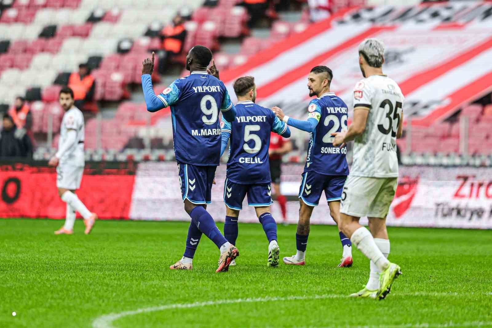 Ziraat Türkiye Kupası: Samsunspor: 2 - Bodrum FK: 0 (Maç sonucu)
