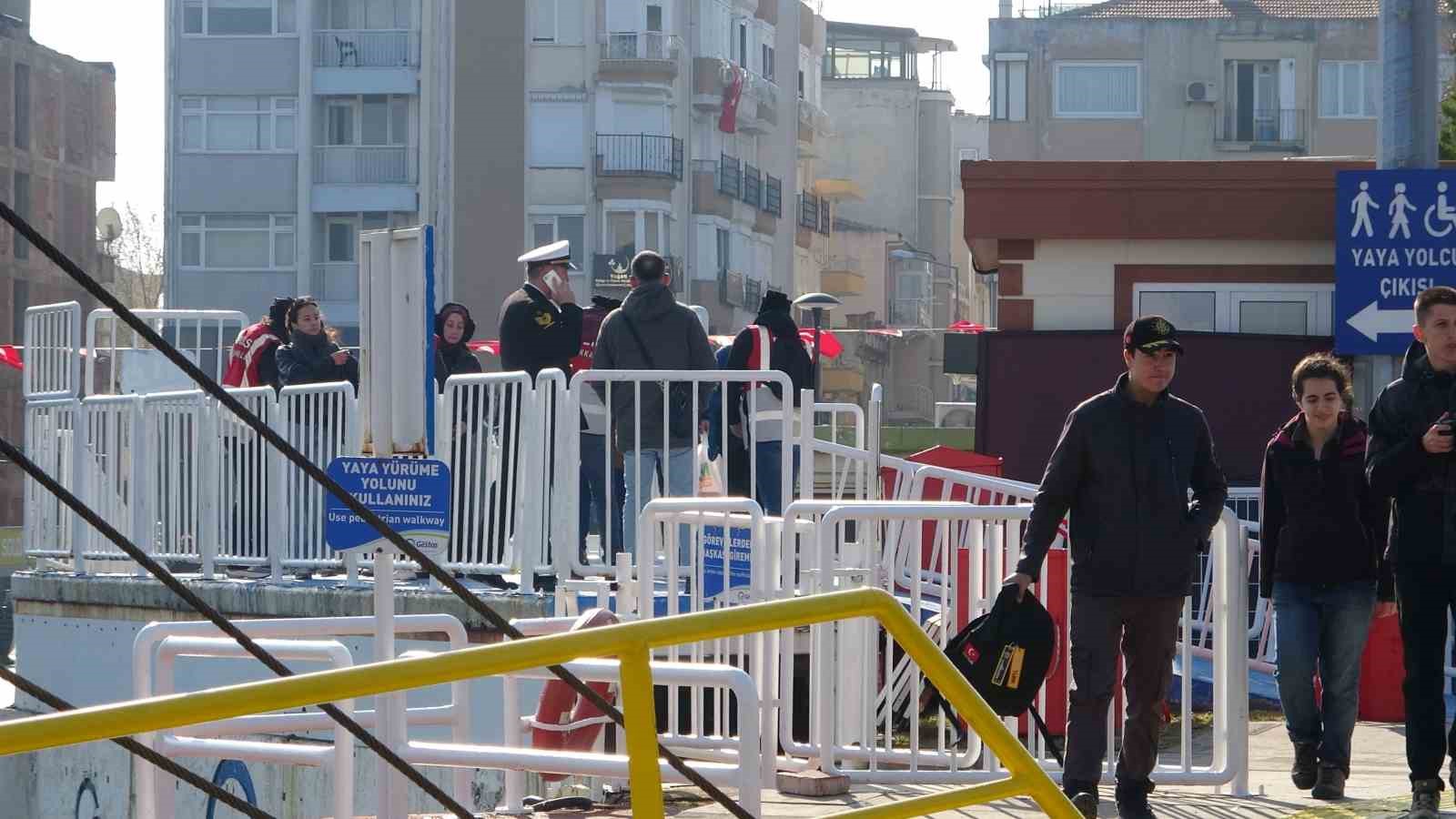 Ziyarete açılan TCG Heybeliada misafirlerini mest etti
