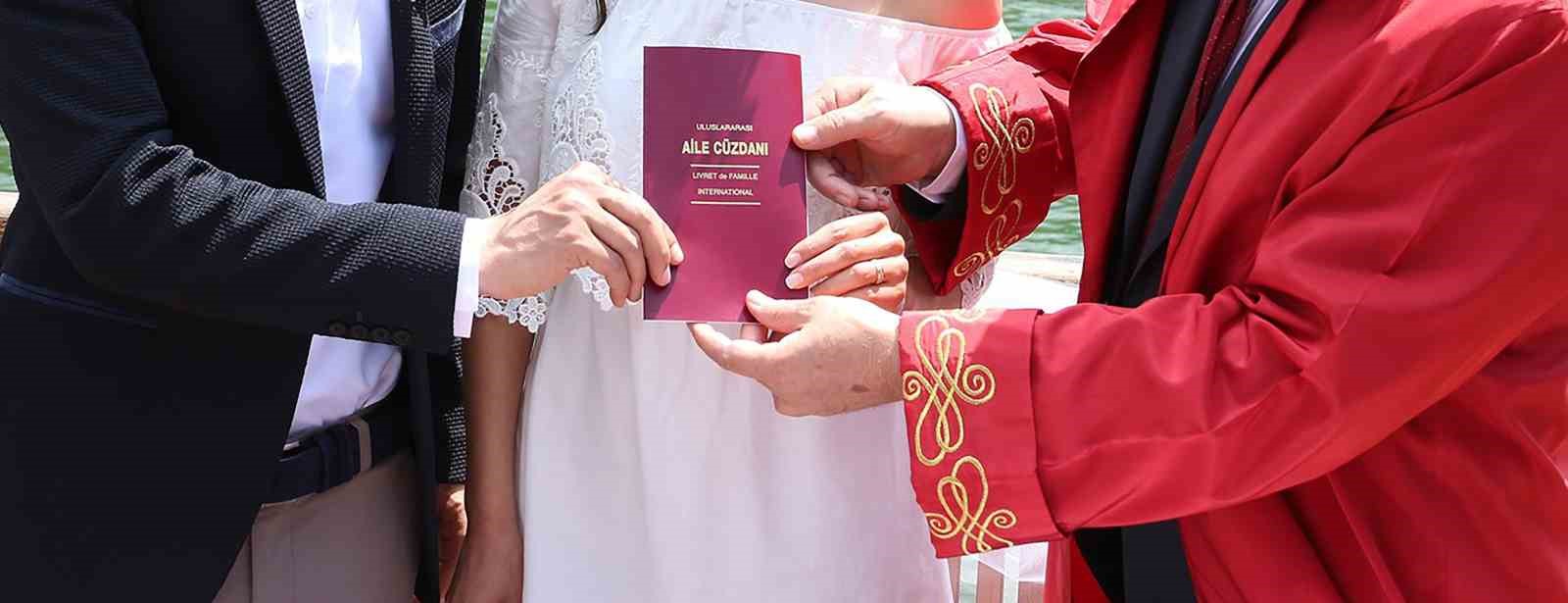 Zonguldak’ta 2025 yılında 3 bin 493 çift dünyaevine girdi
