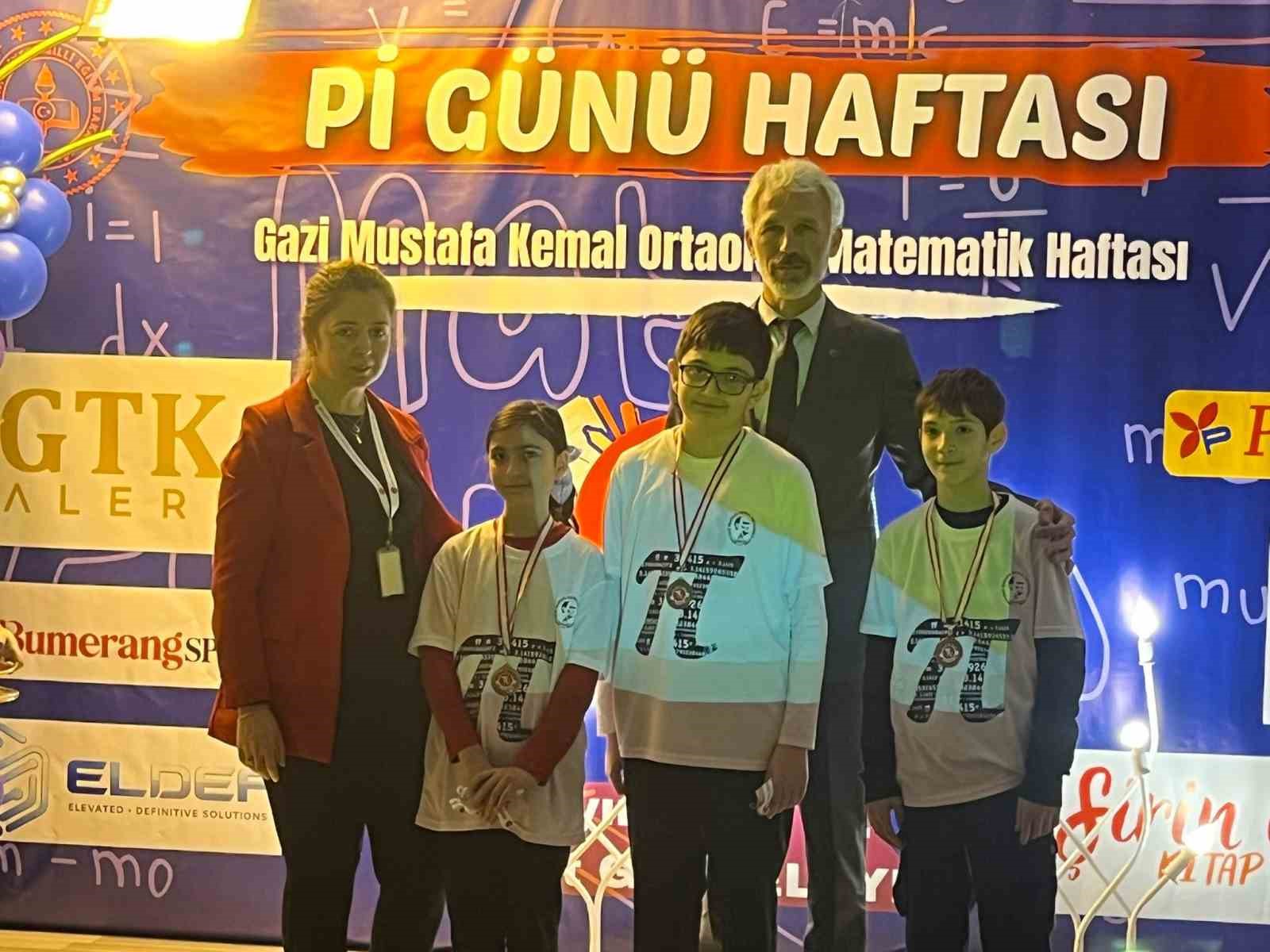 Zonguldak’ta Gazi Mustafa Kemal Ortaokulu’nda Pi Günü kutlandı
