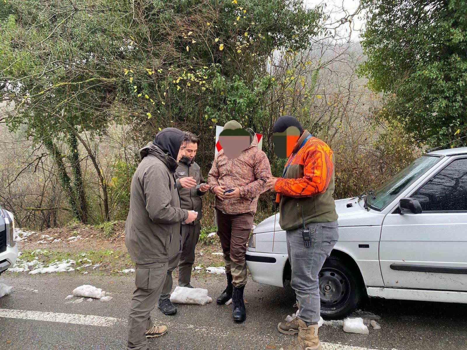 Zonguldak’ta hafta sonu av denetiminde 3 kişiye işlem yapıldı
