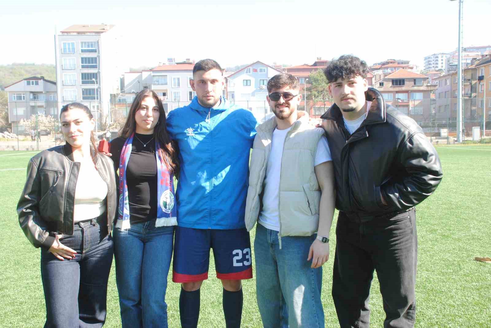 Zonguldak’ta yeşil sahada çifte mutluluk
