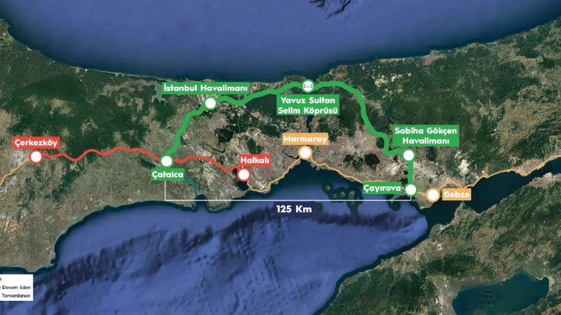 İstanbul’un Ulaşım Haritasını Değiştirecek Demiryolu İçin Takvim Netleşti İstanbul’un Ulaşım Haritasını Değiştirecek Demiryolu İçin Takvim Netleşti