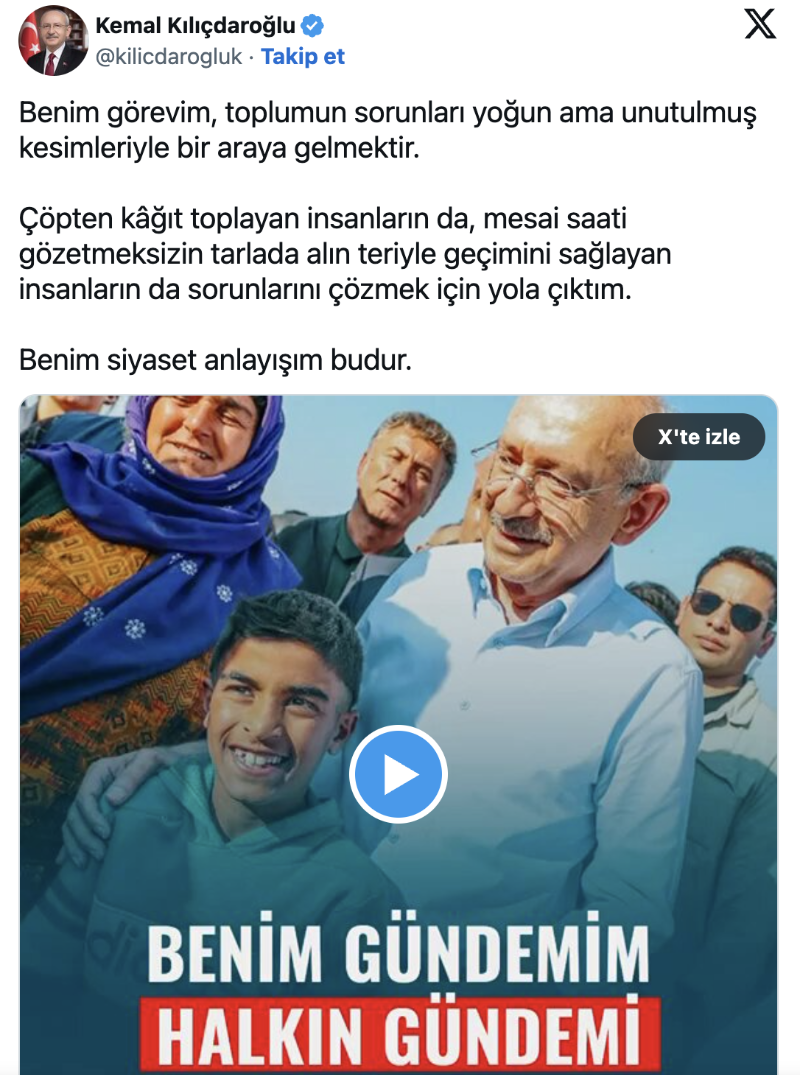 CHP’de 91 İstifa Sonrası Kılıçdaroğlu’ndan İlk Mesaj CHP’de 91 İstifa Sonrası Kılıçdaroğlu’ndan İlk Mesaj