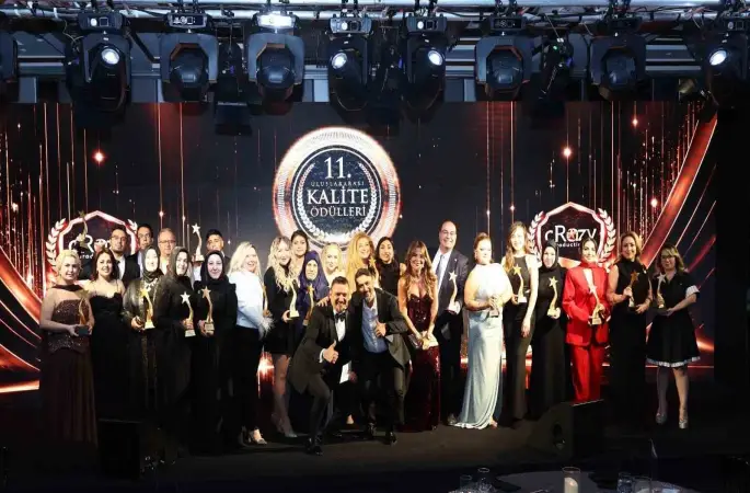 11. Uluslararası Altın Kalite Ödülleri sahiplerini buldu
