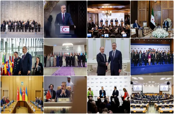 2025'te Türk dış politikasında diplomasi trafiğinin odağı 