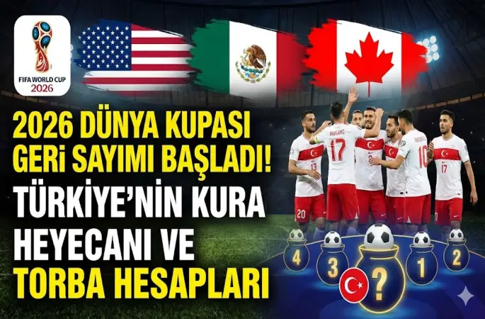 2026 Dünya Kupası Heyecanı Başlıyor: Gözler Kura Çekiminde ve Türkiye'nin Torbasında!