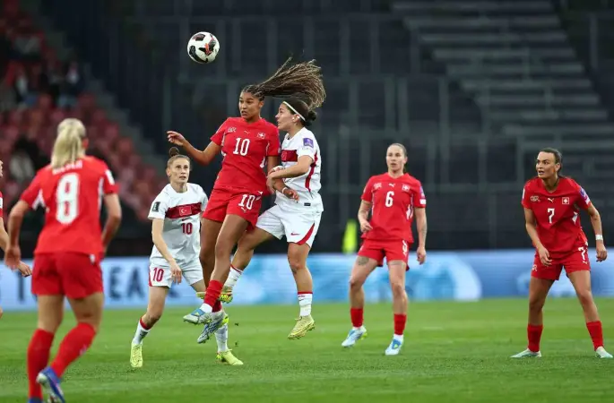 2027 FIFA Kadınlar Dünya Kupası Elemeleri: İsviçre: 3 - Türkiye: 1
