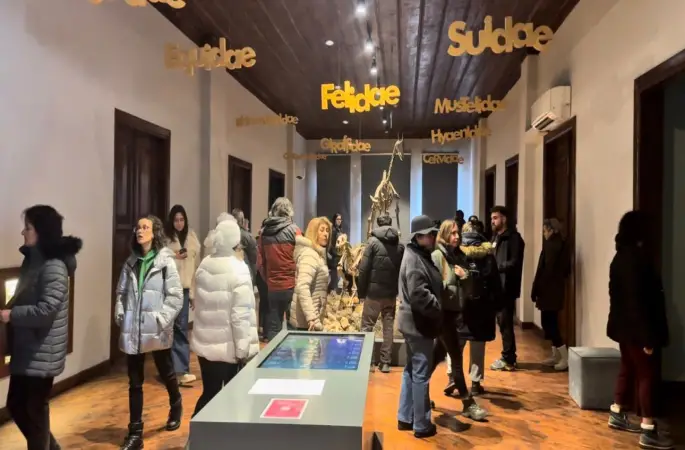 8 milyon yıl öncesine tanıklık eden müze 40 bin kişiyi ağırladı
