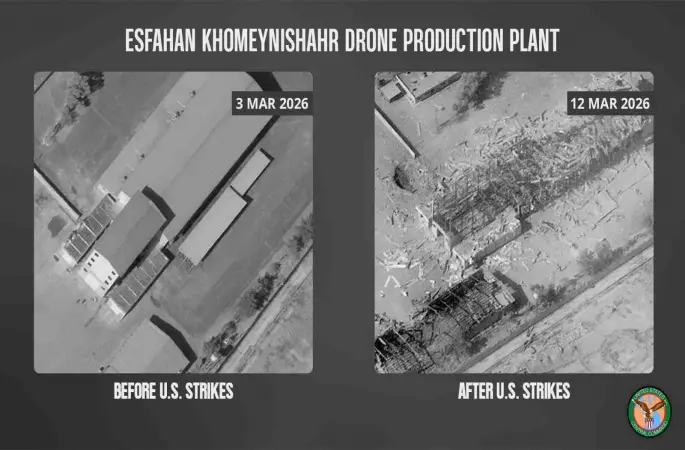 ABD ordusu, İran’daki İHA fabrikasını vurduğunu duyurdu
