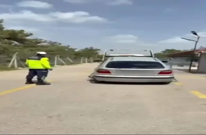 Adana’da "makas atan" sürücü yakalandı
