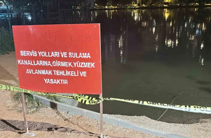 Adana’da nehre düşen genç hayatını kaybetti
