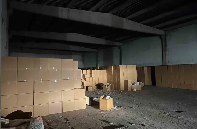 Adana’da rekor: 144 milyon kaçak makaron ele geçirildi
