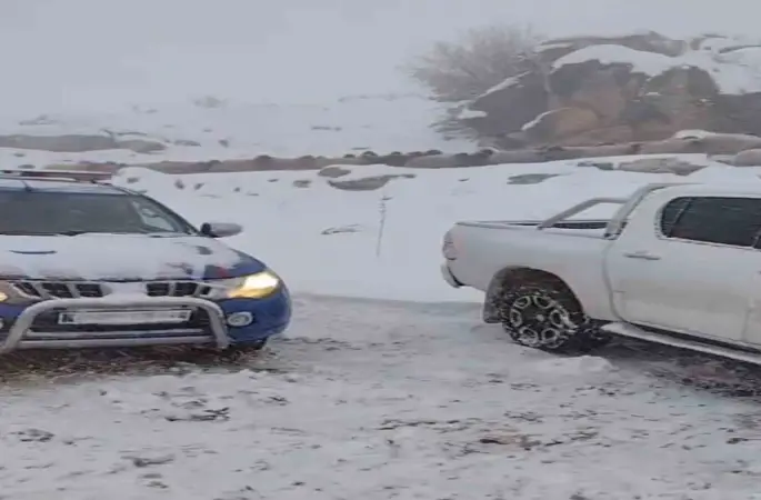 Adıyaman’da dağda mahsur kalan iki çoban ve 800 küçükbaş hayvan kurtarıldı
