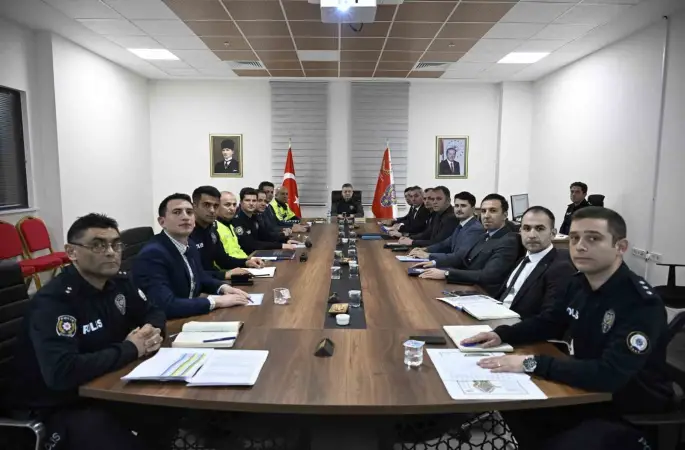 Adıyaman’da haftalık asayiş değerlendirme toplantısı yapıldı
