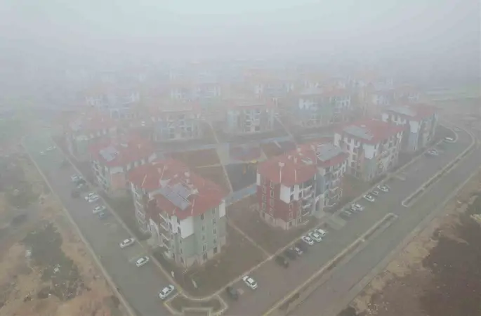 Adıyaman’da sis etkili oldu
