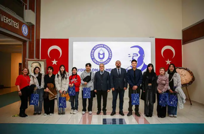 ADÜ Rektörü Kent, Tayvan Veteriner hekimlik öğrencilerini ağırladı
