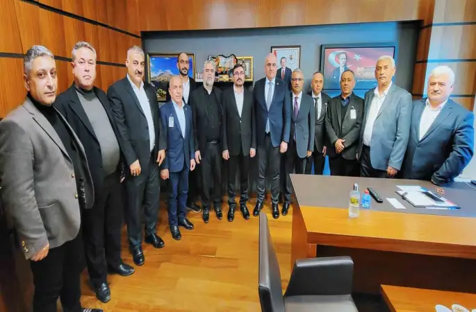 AESOB heyetinden TBMM’de esnaf gündemi
