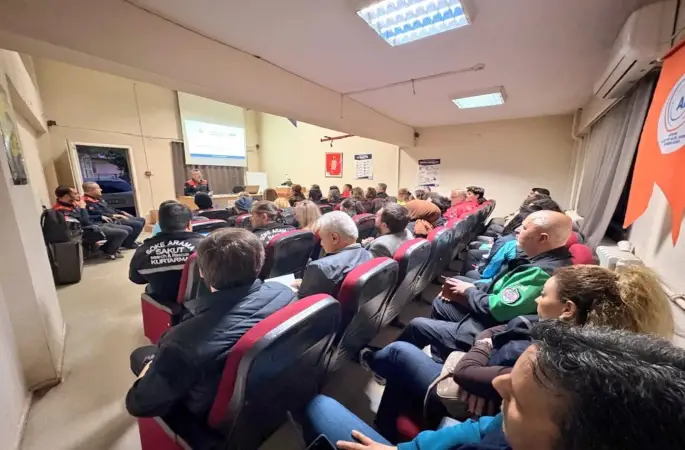 Afetlere hazırlıkta koordinasyon eğitimi verildi
