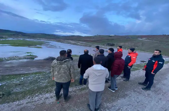 Afrin Çayı’nda mahsur kalan kişi kurtarıldı
