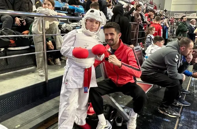 Afyonlu genç karateciler Türkiye arenasında parladı
