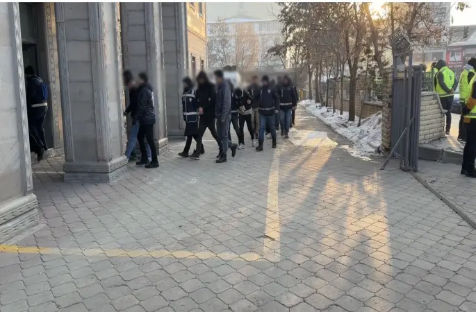 Ağrı merkezli yasa dışı bahis operasyonunda 65 tutuklama
