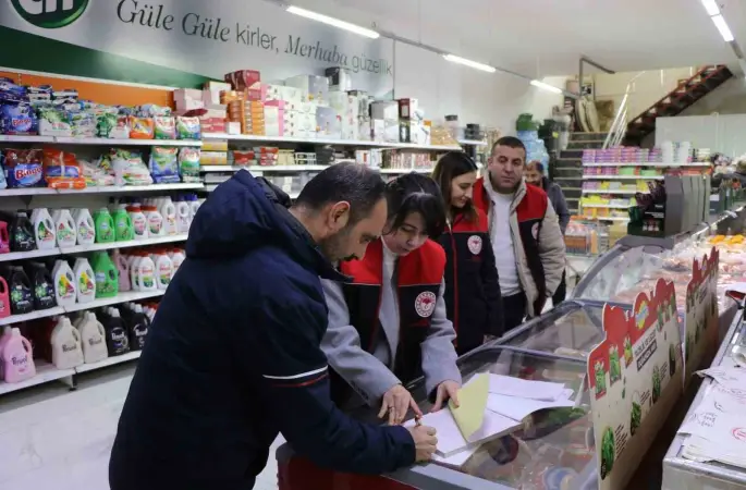 Ağrı’da Ramazan öncesi market, kasap ve fırınlar denetlendi
