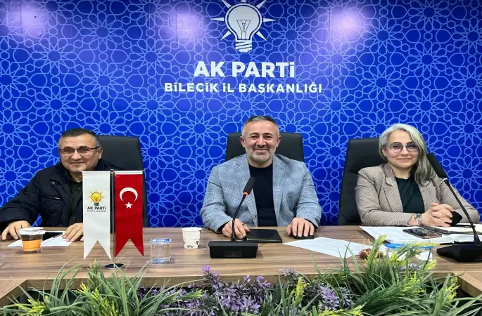 AK Parti Bilecik İl Yönetim Kurulu toplantısı gerçekleştirildi
