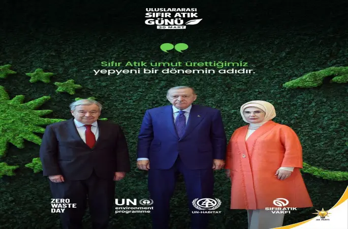 AK Parti Sözcüsü Çelik: "Sıfır Atık Hareketi, dünyaya sahip çıkmak için küresel bir eylem ve ilham kaynağıdır"

