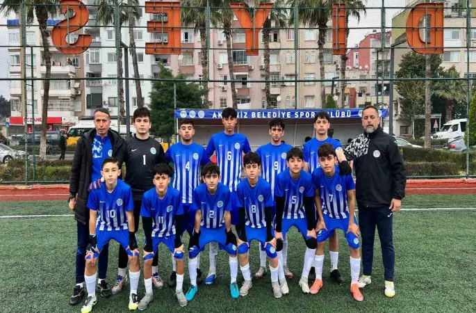 Akdeniz Belediye Spor U-14 Takımı, Türkiye Şampiyonasına katılacak
