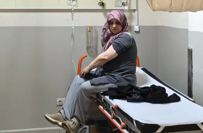 Akrep sokan kadın hastanelik oldu
