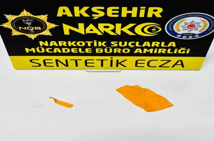 Akşehir’de uyuşturucu operasyonu

