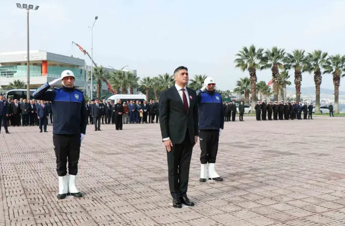 Aliağa’da Çanakkale Zaferi’nin 111. yıl dönümü kutlandı
