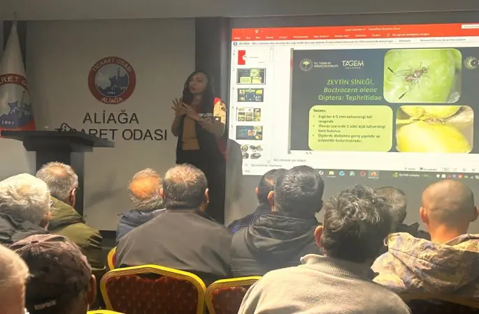 Aliağa’da tarımsal eğitimler aralıksız sürüyor
